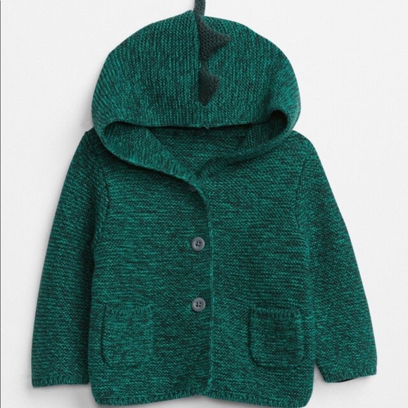 NWT Gap Dino Sweater Sz 6-12m - Picture 2 of 6